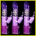 Pearl Rabbit Vibrator with Rotation & Vibration Purple