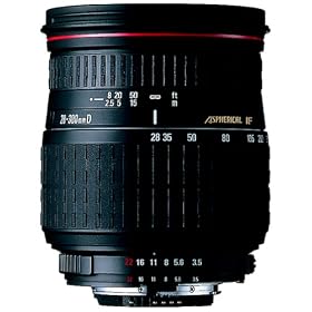 Sigma 28-300 F3.5-5.6 IF Compact Hyper Zoom Aspherical Lens-Sigma