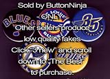 Set of 5 St. Louis Blues Pins 1.25" Buttons NHL Hockey