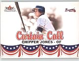 2002 Fleer Tradition Update #U383 Chipper Jones CC - Atlanta Braves (Curtain Call) (Baseball Cards)