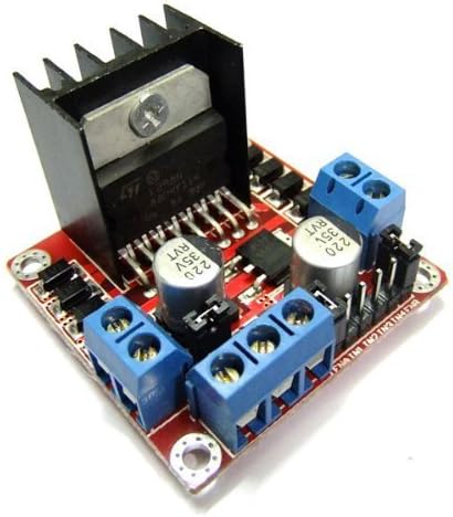 Kimdrox Smart Car Robot Power L298n Dual H-bridge Motor Driver Module for Arduino Stepper Control Power