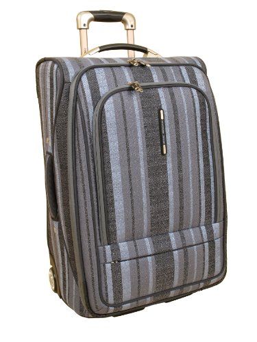 Brehme Trolley 60 cm Newcom Gate 104, grau-gestreift, 60 x 40 x 19 cm, N104060103 Preisvergleich