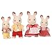 Sylvanian Families - Chocolate Rabbit Family