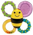 Sassy Buzz n' Bite vibrating TEETHER baby teething toys