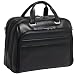 SPRINGFIELD 86595 (Black) Leather Fly-Through Checkpoint-Friendly 17 Laptop Case