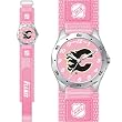 Calgary Flames NHL Girls "Future Star Series" Watch (Pink)