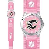 Calgary Flames NHL Girls "Future Star Series" Watch (Pink)