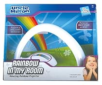 Rainbow In My Room Tabletop D&eacute;cor Night Light Projector
