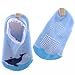 Yshare® 5 Pairs Boys 6-24 Month Cartoon Baby Toddler Anti Slip Skid Low Cut Boat Socks + Gift Bangle , No Show Newborn Socks