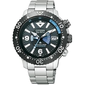 CITIZEN (�V�`�Y��) �r���v PROMASTER �v���}�X�^�[ �_�C�o�[�Y�E�H�b�` Eco-Drive �G�R�E�h���C�u �d�g���v PMD56-2982 �����Y 
