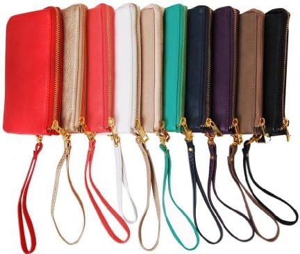 Humble Chic Women's Small Wristlet - Phone Wristlet - Small Purse - Vegan Leather