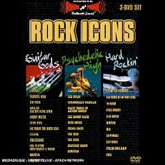 Rock Icons - Psychedelic High / Hard Rockin / Guitar Gods [DVD]