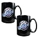 Utah Jazz NBA 2pc Black Ceramic Mug Set - Primary Logo by Great American Products