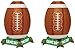 Beistle 59973, 2 Piece Game Day Football Lantern Centerpiece, 11