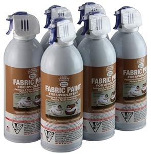 spray paint fabric simply upholstery brown