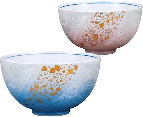 Kutani ware tea cups Silver: gold leaf leaflet AK4-0346