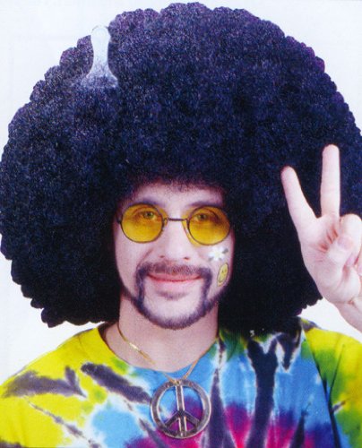 Childrens Toyshop  Küche & Haushalt : Super Afro Perücke 20 cm