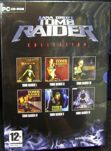 TOMB RAIDER COLLECTION 1 TO 6 PC CD-ROM XP/ME/2000/98