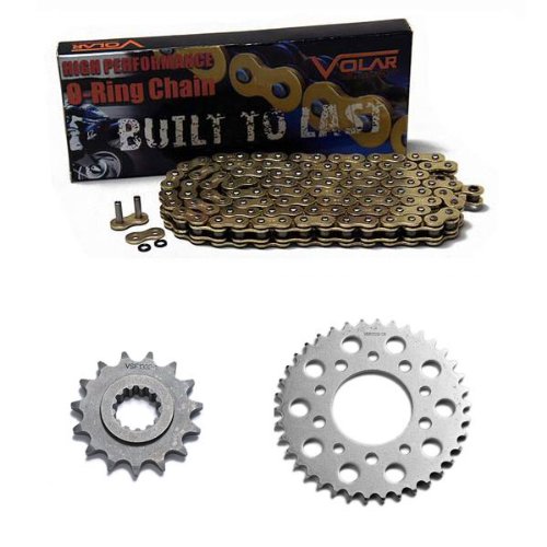 1991-2003 Honda CB750 Nighthawk Gold O-Ring Chain and Sprocket Kit On Sale