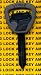 2004 DODGE VIPER BLACK/GREY SNAKE HEAD COLLECTORS KEY