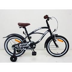 Kinderfahrrad Black Cruiser Jungen 16 Zoll
