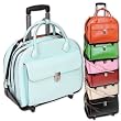 McKlein Glen Ellyn Rolling 2-in-1 Convertible Laptop Tote