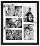 Review Malden 6467-546 / Family 5 opening Picture Frame Black 4x6