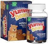 Yummi Bears Echinacea + Vitamin C & Zinc, 40-Count Gummy Bears