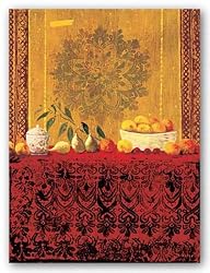 Jarron con Frutas by Joaquin Hidalgo 30"x40" Art Print Poster