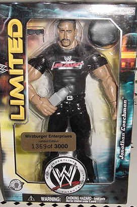 WWE JAKKS THE COACH INTERNET EXCLUSIVE FIGURE