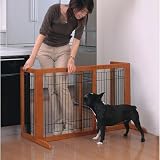 Richell Freestanding Pet Gate HL in Autumn Matte
