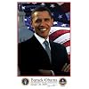 Barack Obama - 11 x 17 - 2009 Inaugural Portrait with Inaugural and Presidential Seals - Style B