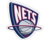 New Jersey Nets Glass Tatz Mini-Cutz Window Decal