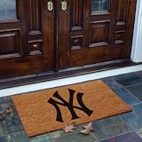 TMC MLB-NYY-826 Flocked Door Mat-Yankees