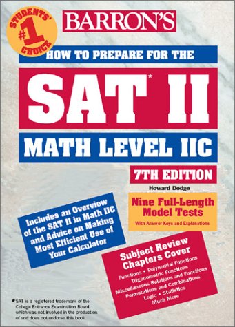How to Prepare for the SAT II Math Level II C