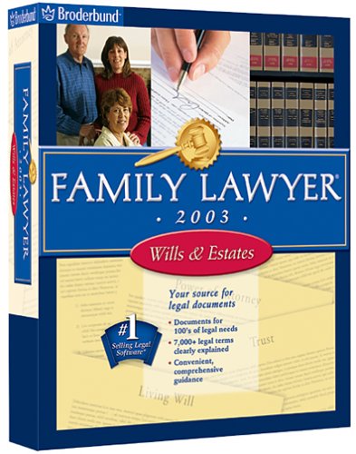 Family Lawyer 2003 Wills & Estates