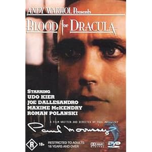 Blood for Dracula [ NON-USA FORMAT, PAL, Reg.0 Import - Australia ]