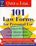 101 Law Forms for Personal Use (101 Law Forms for Personal Use, 1st ed)