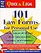 Books : 101 Law Forms for Personal Use (101 Law Forms for Personal Use, 1st ed)