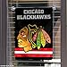 Chicago Blackhawks Black Double Sided Garden Flag