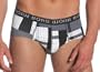 Bjorn Borg Men's Brief, Black Stripe, Small