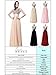 Babyonline® Sexy Lady's Deep V-neck Sequins Top Chiffon Long Prom Dress Ball Gown