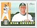 Ryan Sweeney / Oakland Athletics - 2009 Topps Heritage Card # 309 - MLB Baseball Trading Card in Screwdown!