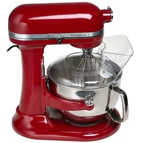Factory-Reconditioned KitchenAid RKP2671ER Professional 6-Quart Stand Mixer, Empire Red by KitchenAid