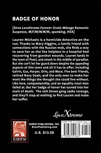 Badge of Honor [The Town of Pearl 9] (Siren Publishing LoveXtreme Forever)