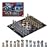 - 	 Transformers Movie Silver And Gold Pewter Chess Set