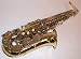 Rossetti Student Eb Alto Sax Saxophone, Nickel/Gold Combo Finish