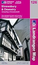 Shrewsbury and Oswestry (OS Landranger Map Series)