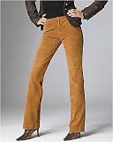 Suede slim-fit jean
