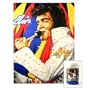 Elvis Super Soft Fleece Blanket "Microphone" (Measures Approx. 50" x 60")